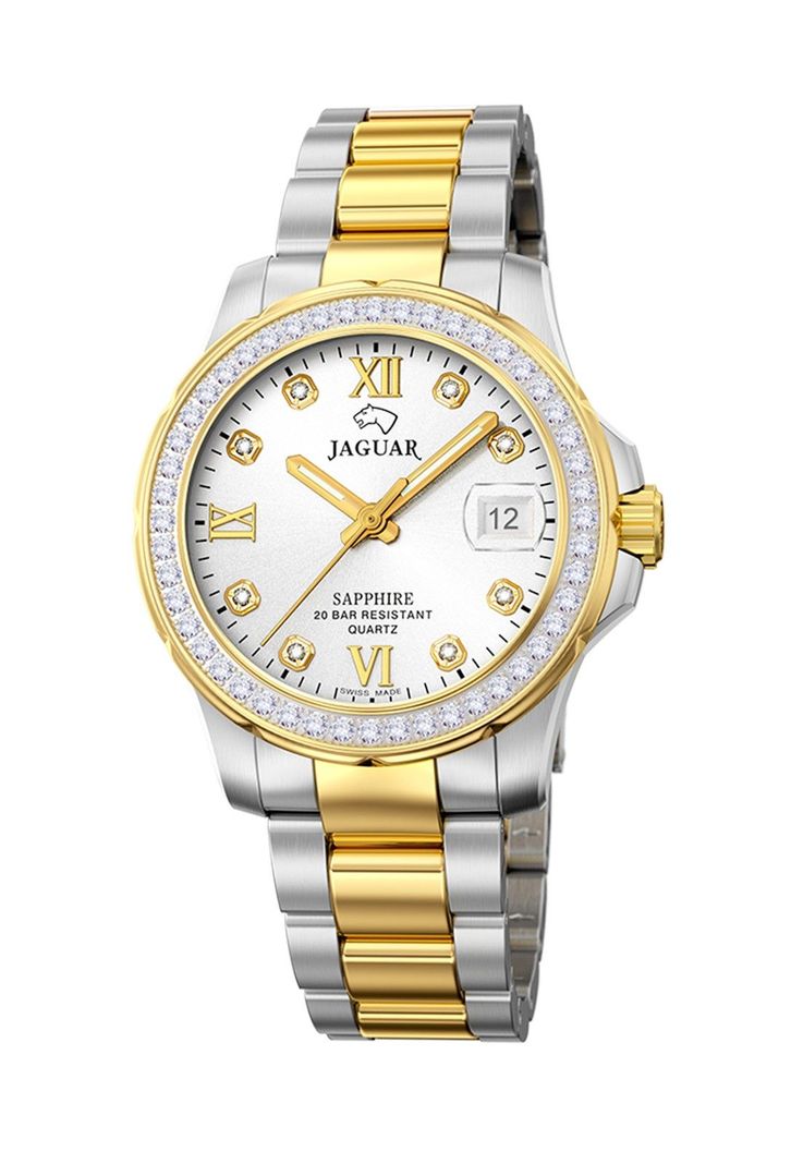 Reloj J893/1 Jaguar Plateado Mujer man-0