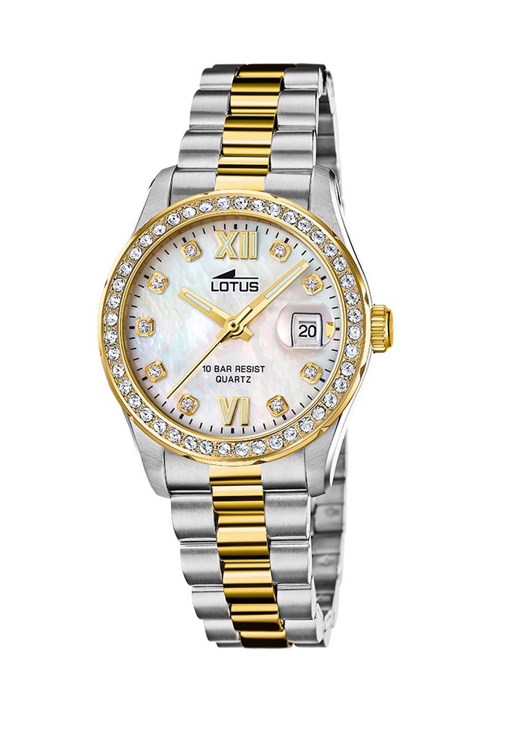 Reloj 18978/1 Lotus Beige Mujer The Ambassadors Collection Plateado