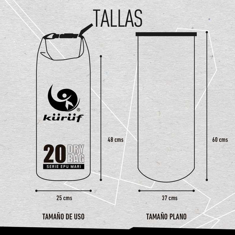 Bolso seco / Dry Bag 20 lts-4
