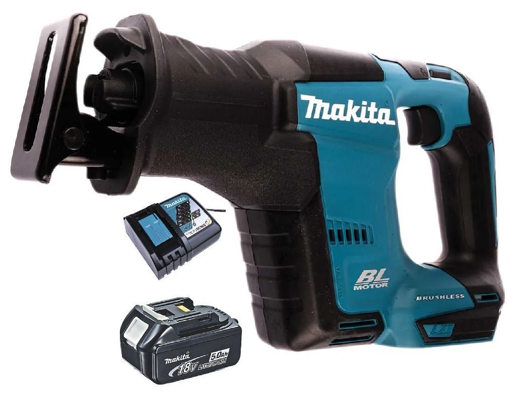 Sierra sable capacidad de corte 130 mm vel. máx. 3.000 rpm Makita DJR188 (5 Ah)-0
