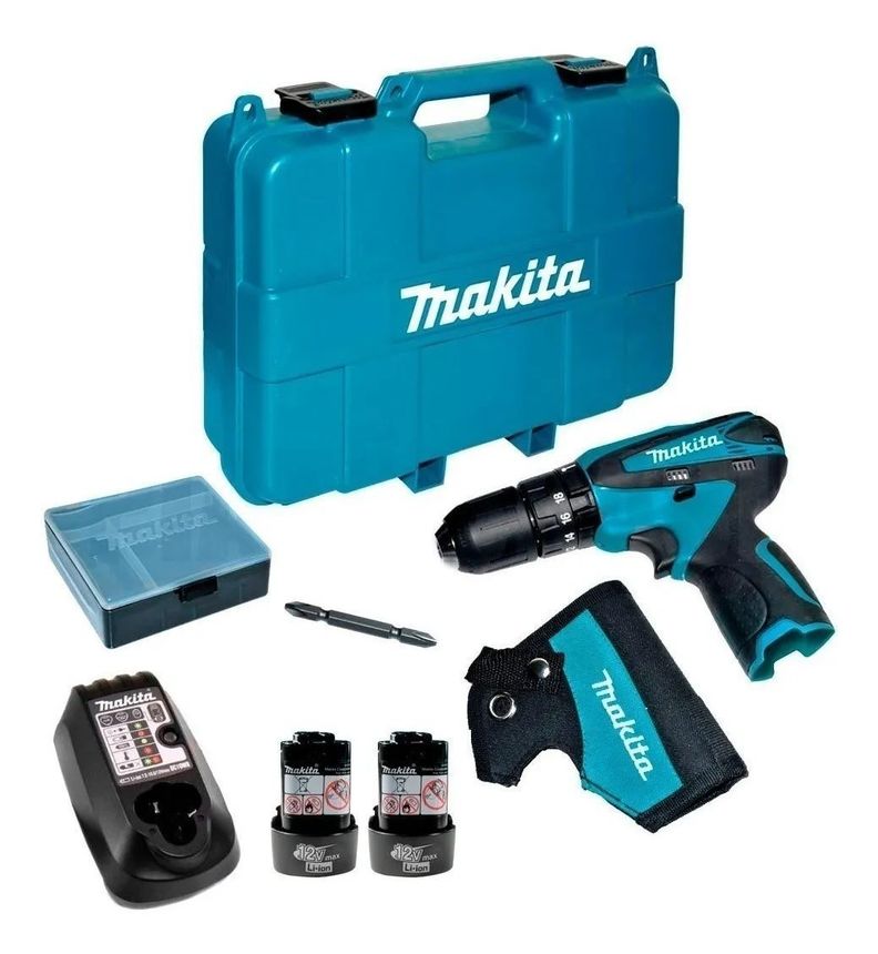 Taladro Atornillador Inalámbrico 24 Nm Makita Df330dwe-1