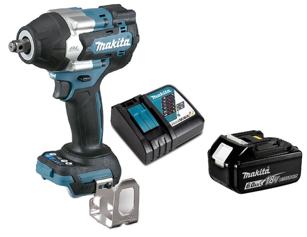 Pistola Llave Impacto 18v Brushless 700 Nm Makita DTW700 (6 Ah)-0