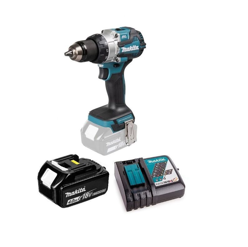 Taladro Atornillado Percutor 13 mm (1/2) 110Nm Makita DHP489 (4 Ah)-0