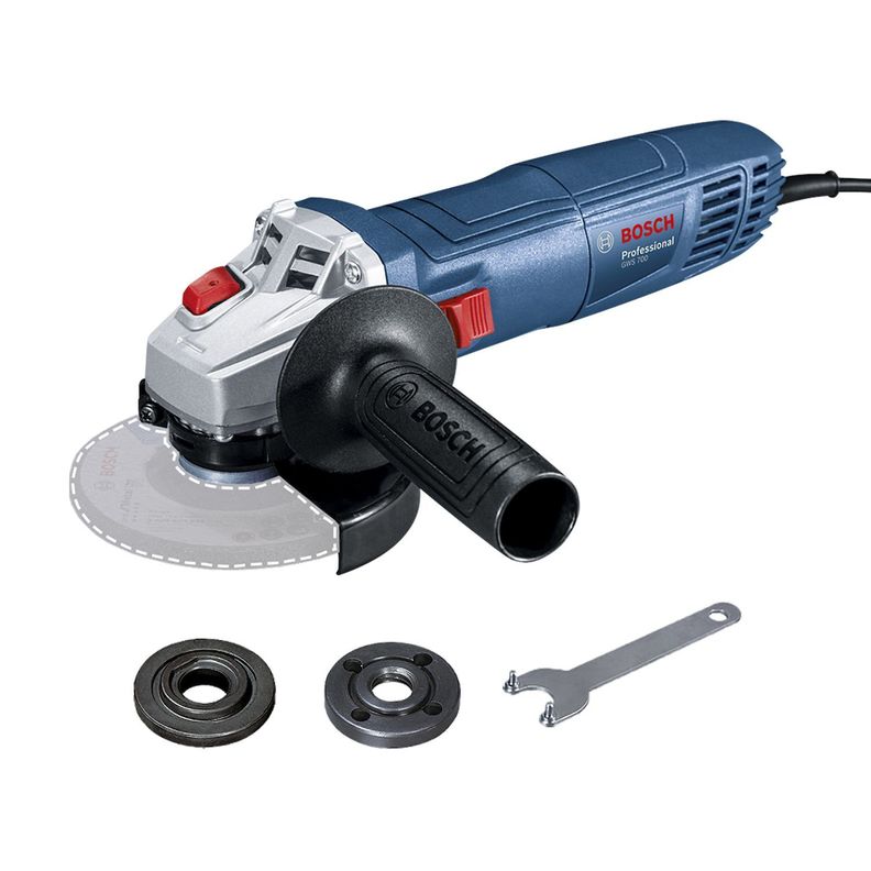 Esmeril angular alámbrico 700W 115 mm Bosch GWS 700-0