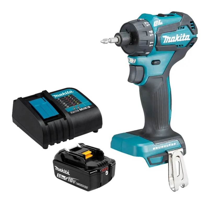 Taladro Atornillador 40 Nm Brushless 18v Makita (3 Ah)-0