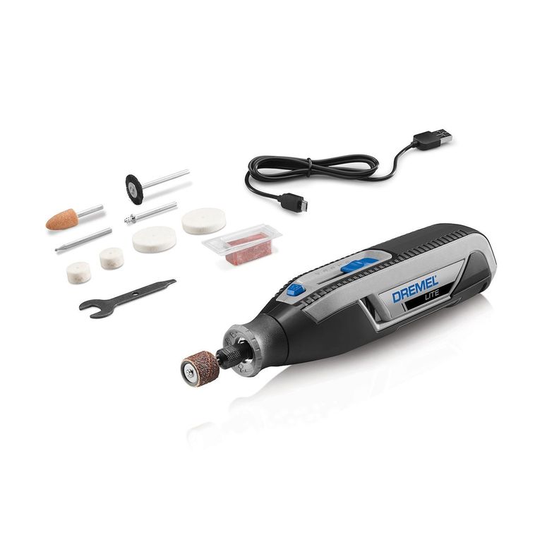 Dremel Lite Herramienta Multipropósito Inalámbrica Batería De 4VMax De Litio Con 10 Accesorios-0