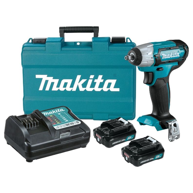 Pistola llave de impacto 9,5 mm 12V máx. 135 Nm Makita TW140DWAE -0