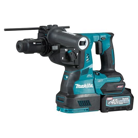 Rotomartillo Inalámbrico 40v max XGT de 28 mm Adaptado para brocas SDS-PLUS Makita HR002GM201-1