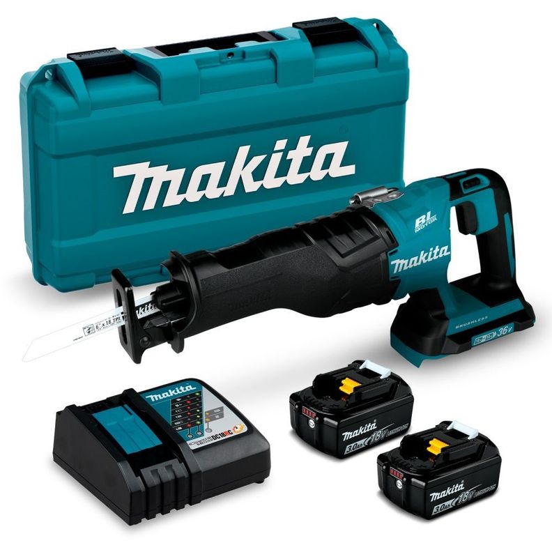 Sierra sable 32 mm 36V Makita DJR360RF2-0