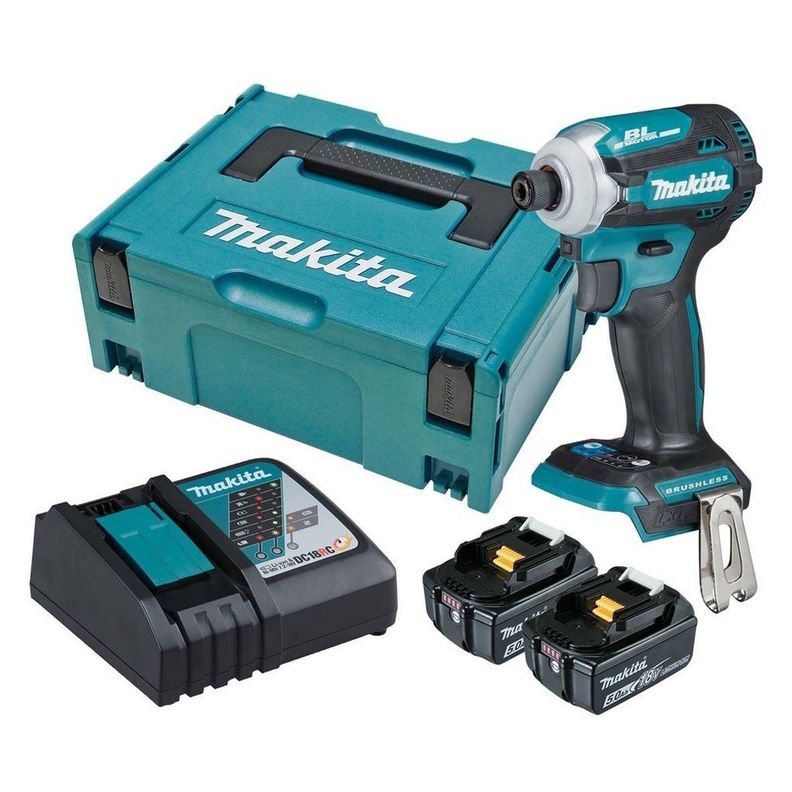 Atornillador de Impacto Inalámbrico 180 Nm Makita DTD171RFJ-0