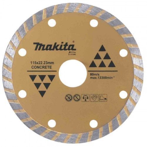 Disco Diamantado (esmeril 4-1/2) 115x22,25 mm Makita D-37596-0