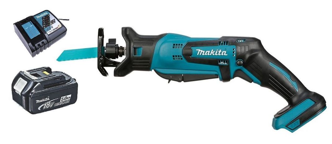 Sierra Sable Recíproca 18v Inalámbrica Makita DJR183 (5 Ah)-0