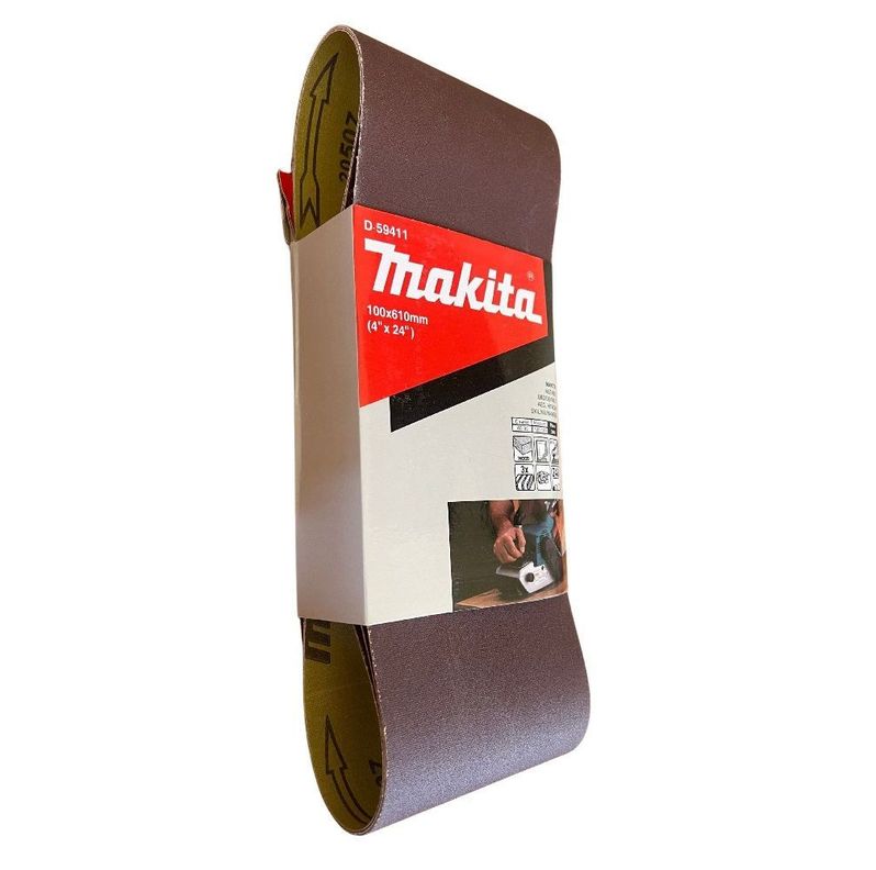 Set de 3 lijas para Lijadora de Banda Makita-0
