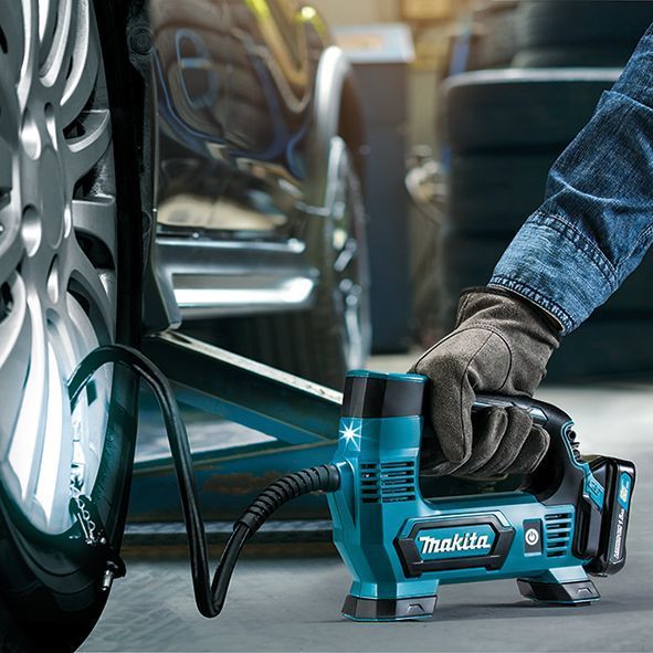 Inflador Compresor Aire Inalámbrico Makita MP100D (1,5 Ah)-2