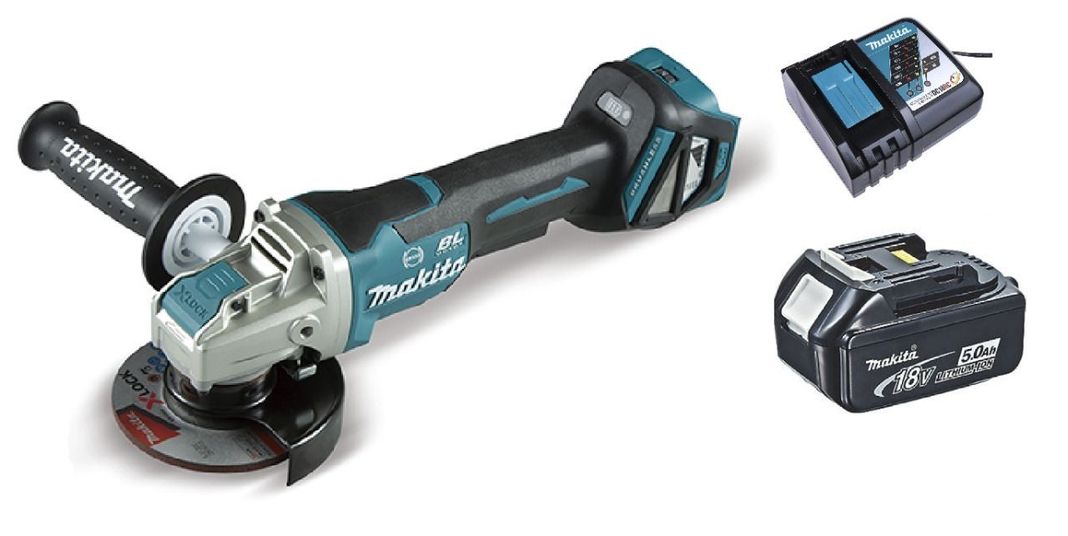 Esmeril Angular 4-12 Sin Llave X-lock Makita DGA469 (5 Ah)-0