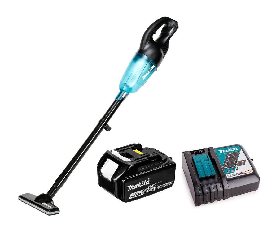 Aspiradora Portátil 18v Inalámbrica Makita DCL180 (4 Ah)-0