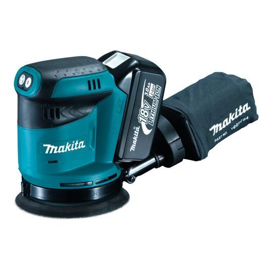 Lijadora Rotorbital Inalámbrica 5 Makita DBO180 (6 Ah)-1