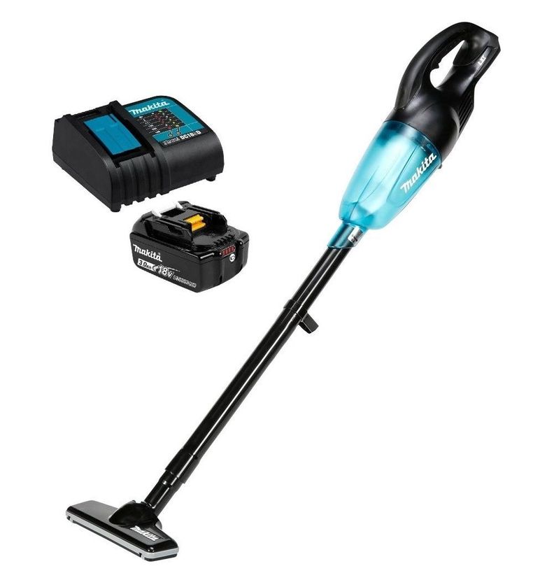Aspiradora Portátil 18v Inalámbrica Makita DCL180 (3 Ah)-0