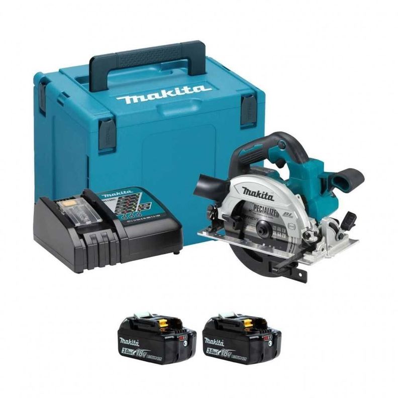 Sierra circular inalámbrico 165 mm (6-1/2) Makita DHS660RFJ-0