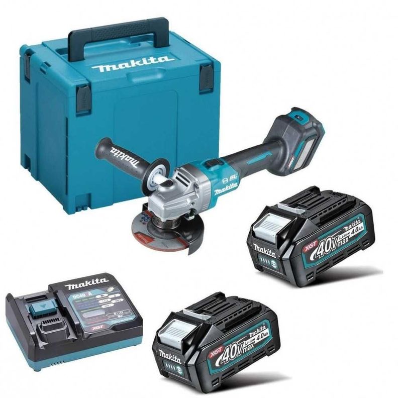 Esmeril angular 4 1/2 115mm 40V BL Makita GA040GM202-0