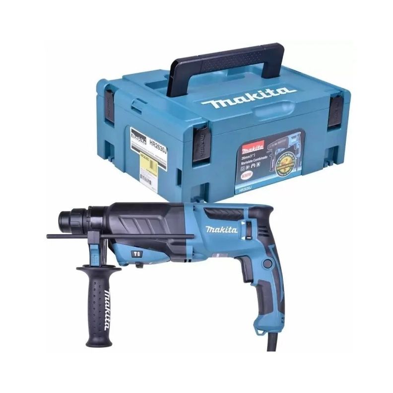 Rotomartillo SDS-PLUS 26mm 830W 3,0 J 2,8 Kg Makita HR2630J-0