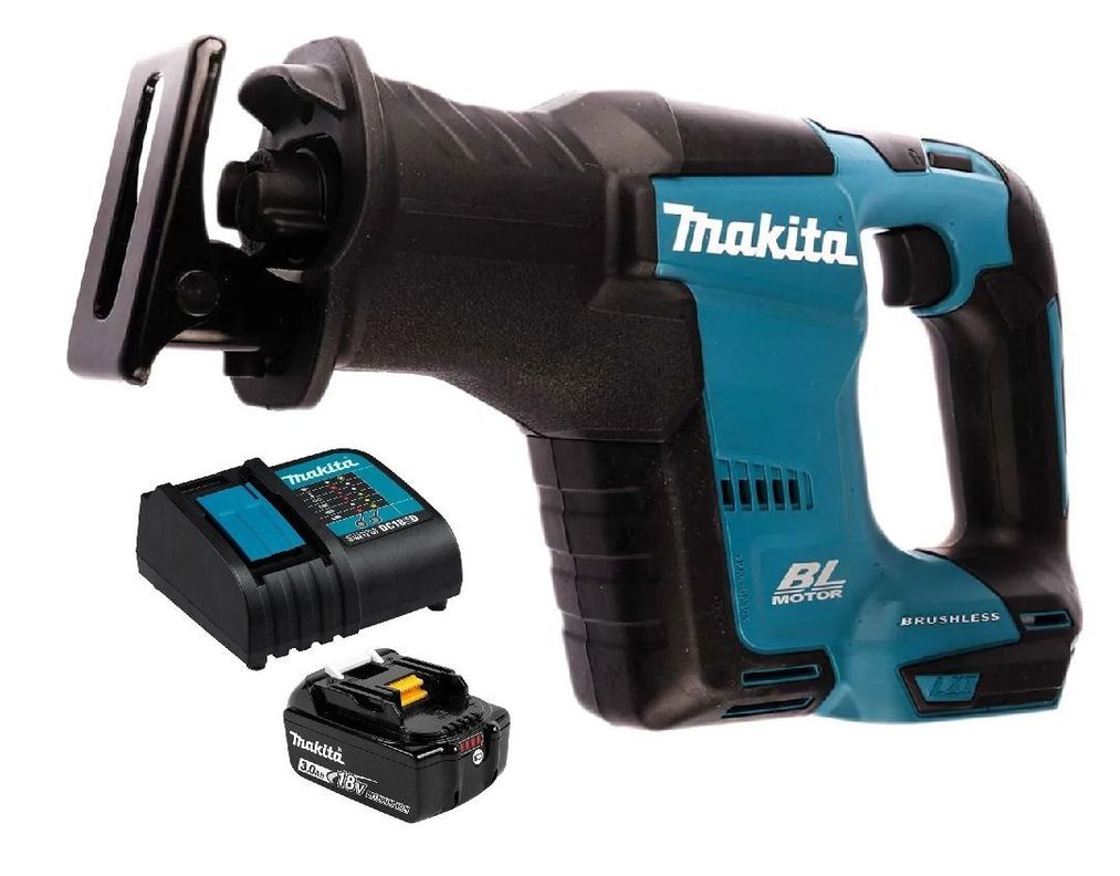 Sierra Sable Recíproca 18v + Batería 3 Ah Makita Djr188-0