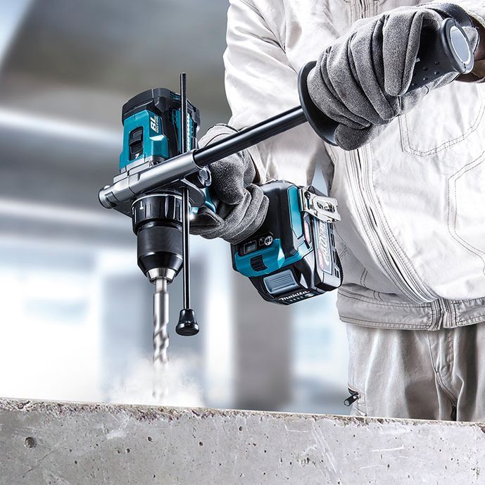 Taladro Percutor 40 Volts Brushless 141 Nm Makita Hp001g (2,5 Ah)-2