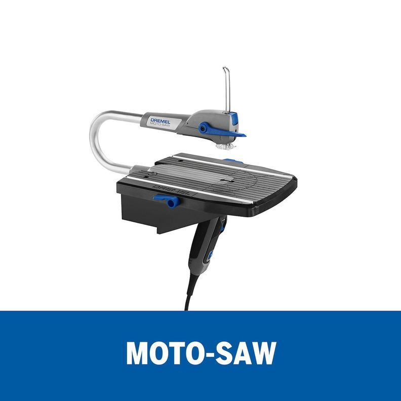 Dremel Moto-Saw Sierra Caladora de Banco con 10 Accesorios + Maleta-1