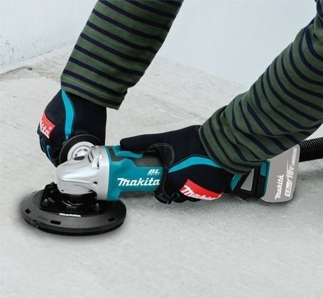 Esmeril Angular 4-12 Inalámbrico 18v Makita DGA455 (5 Ah)-2