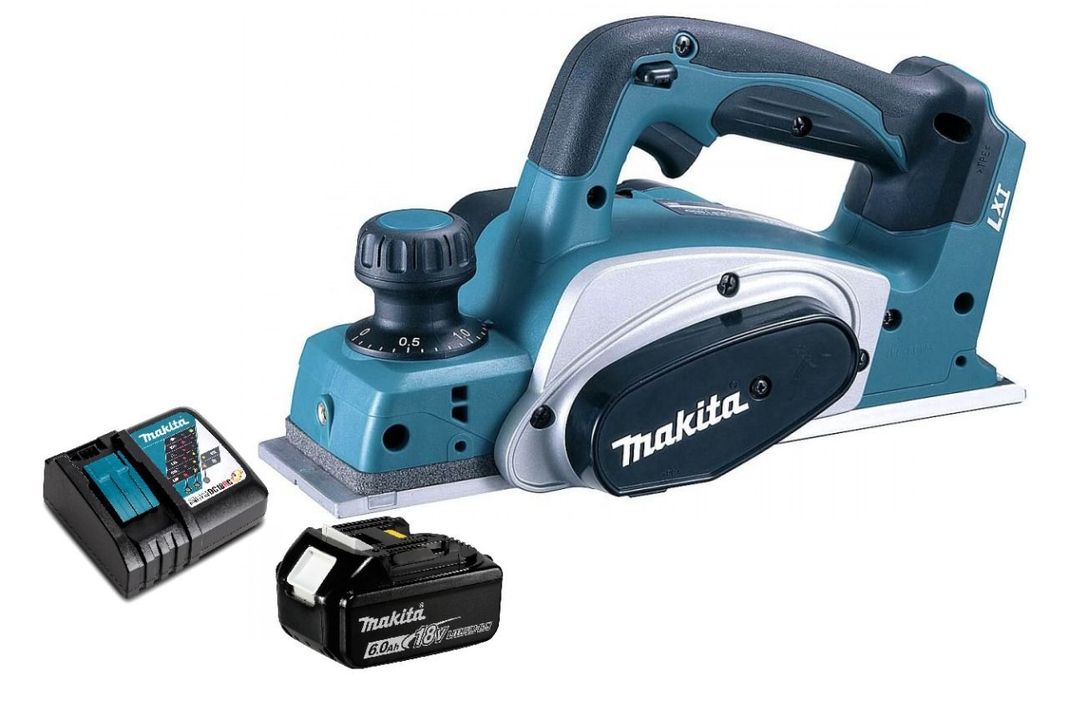 Cepillo 82 mm Inalámbrico 18v Makita DKP180 (6 Ah)-0