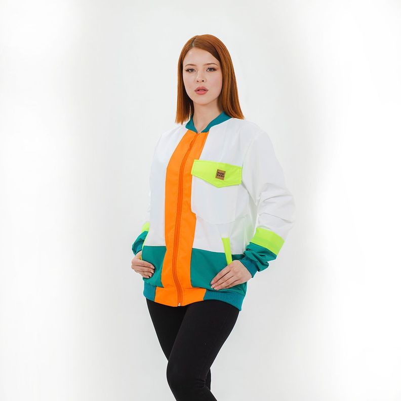 CORTAVIENTO TIPO BOMBER SPRING COLOR COMBINATION-5