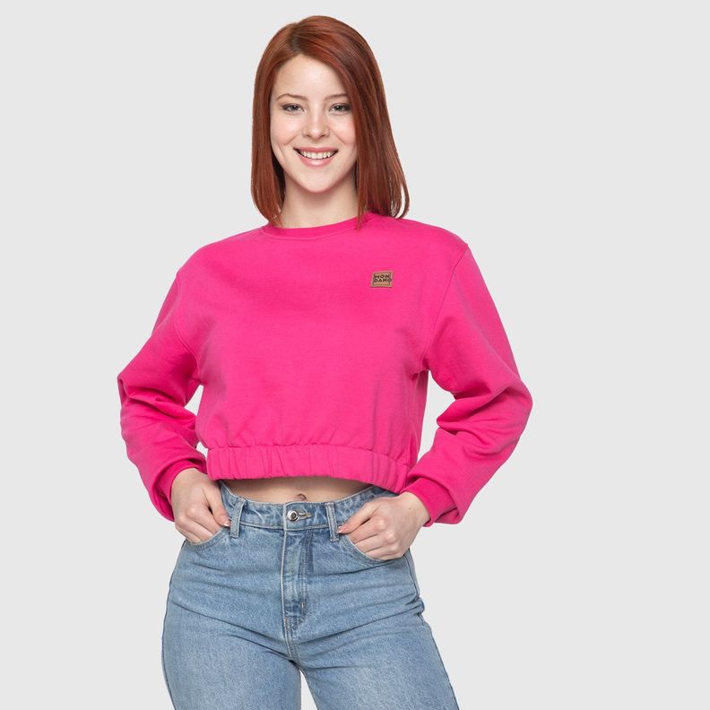 CROP TOP FUCSIA-0