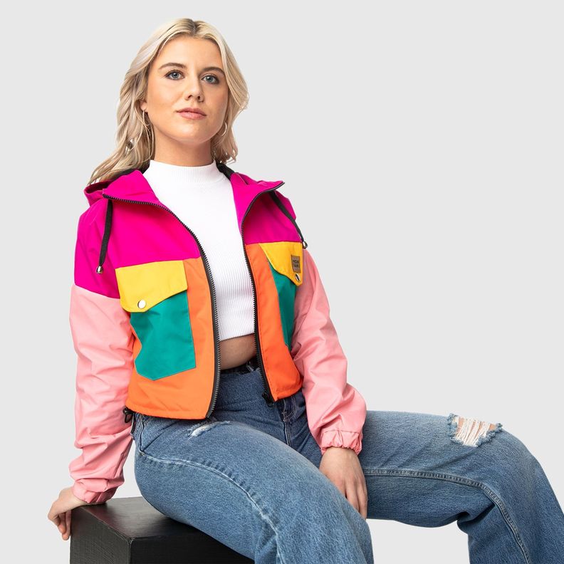 CORTAVIENTO WOMEN CROP PINKADELIC-4