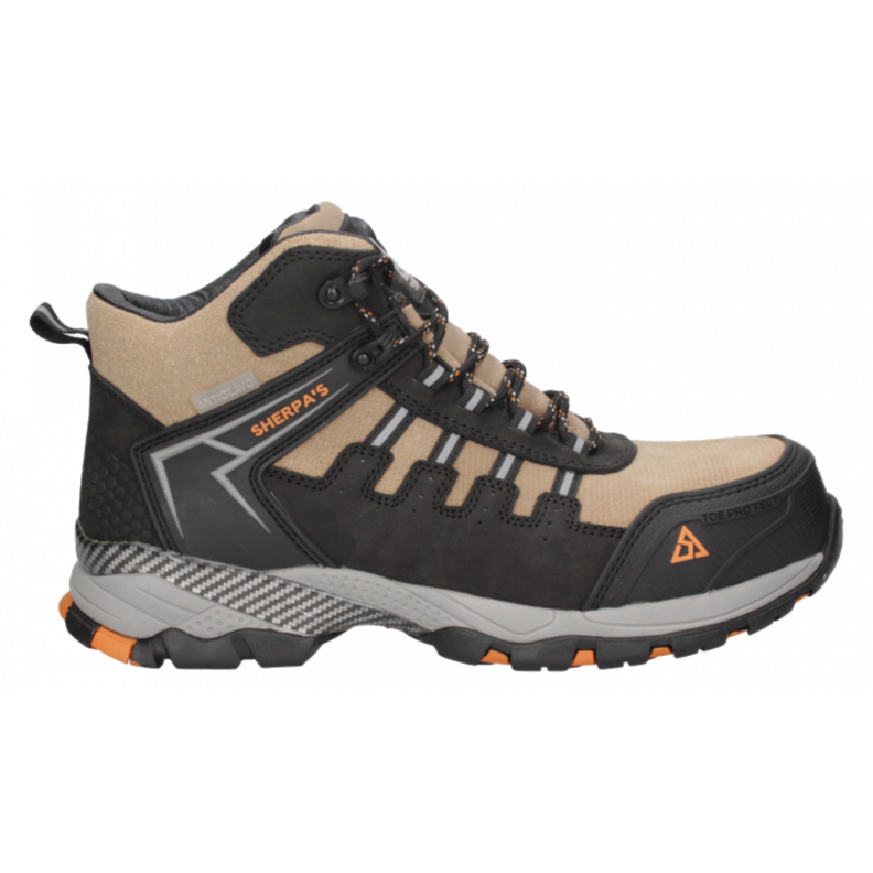 ZAPATO DE SEGURIDAD IMPERMEABLE SHERPAS SH426BDKTCW-6