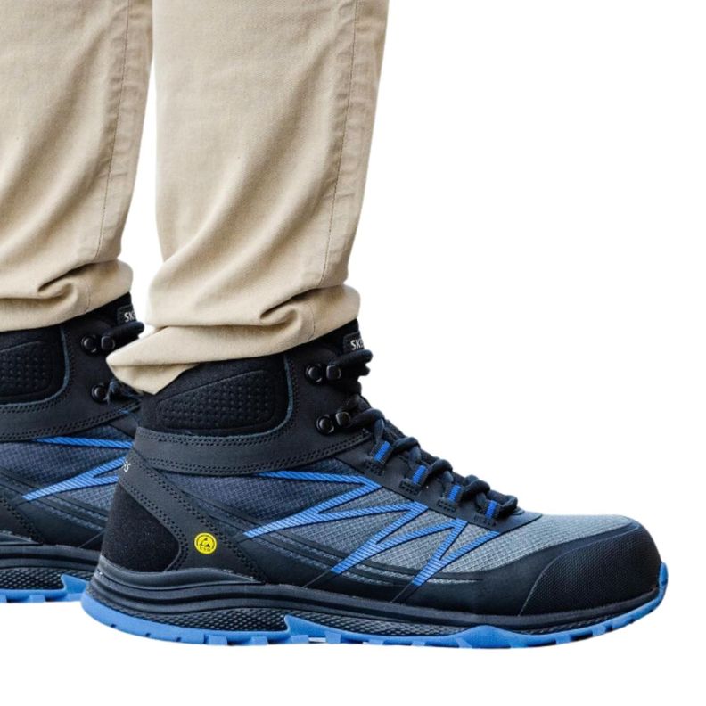 ZAPATO DE SEGURIDAD ANTIRESBALANTE SKECHERS MODELO PUXAL FIRMLE-0