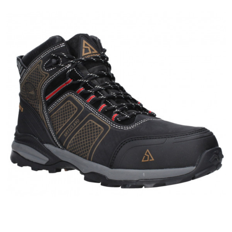 ZAPATO DE SEGURIDAD ANTIRESBALANTE SHERPAS SH419NDK-0