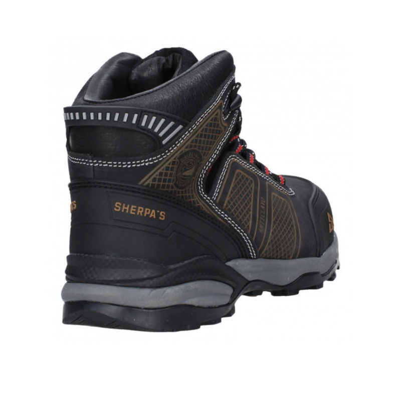 ZAPATO DE SEGURIDAD ANTIRESBALANTE SHERPAS SH419NDK-3