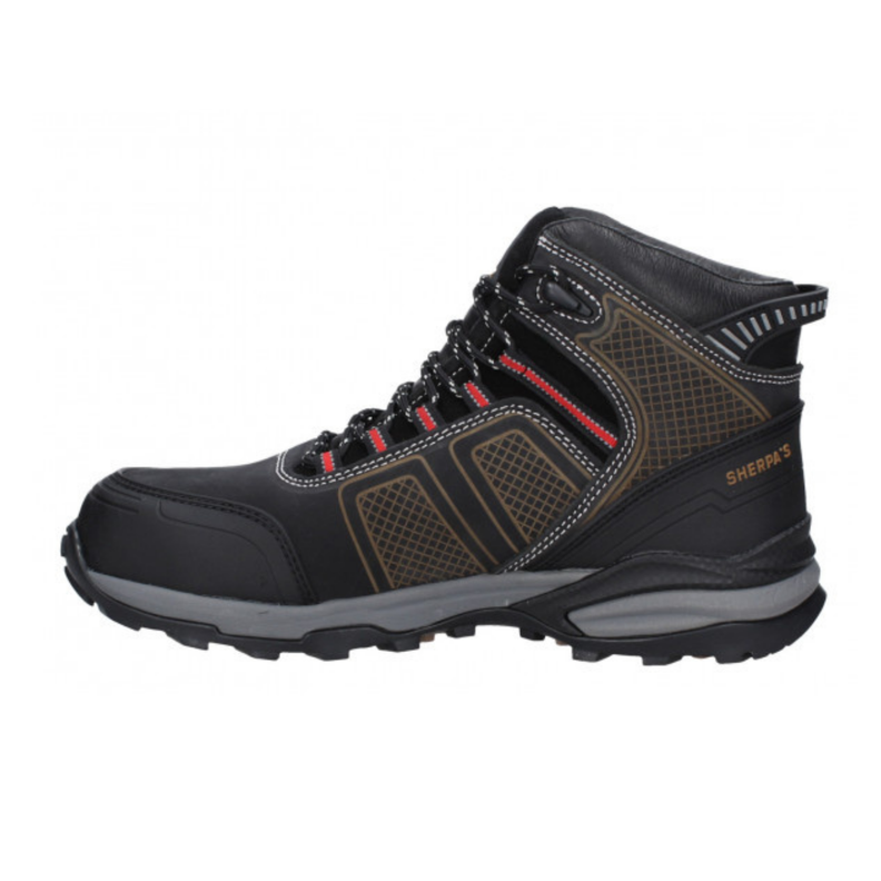 ZAPATO DE SEGURIDAD ANTIRESBALANTE SHERPAS SH419NDK-4