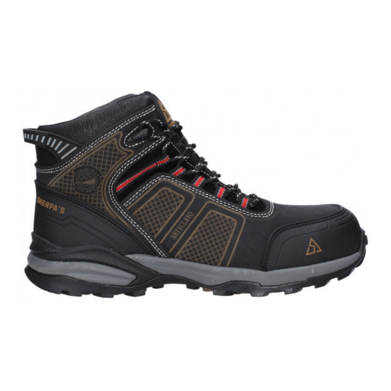ZAPATO DE SEGURIDAD ANTIRESBALANTE SHERPAS SH419NDK-5
