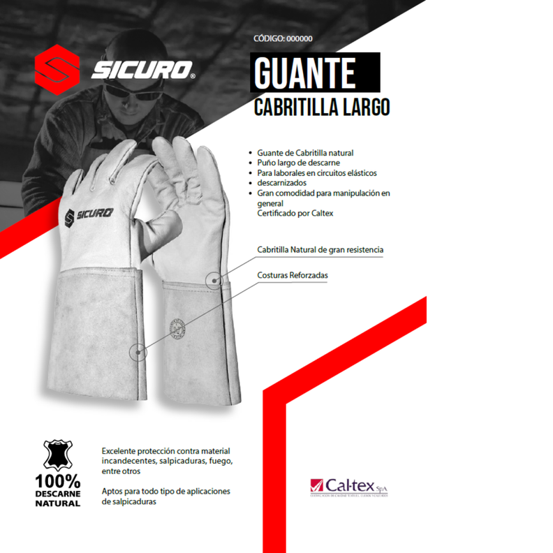 GUANTE DE TRABAJO CABRITILLA LARGO SIN FORRO-1