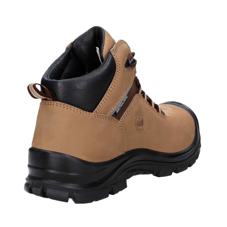 ZAPATO DE SEGURIDAD ANTIRESBALANTE SHERPAS SH406BDK-3
