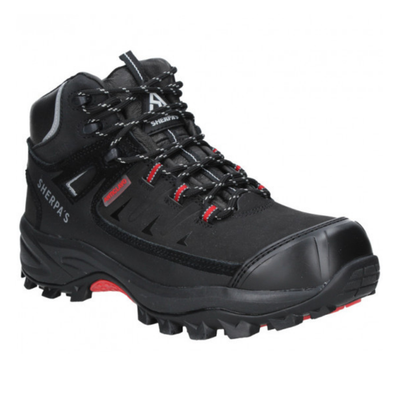ZAPATO DE SEGURIDAD ANTIRESBALANTE SHERPAS SH411NDK-0