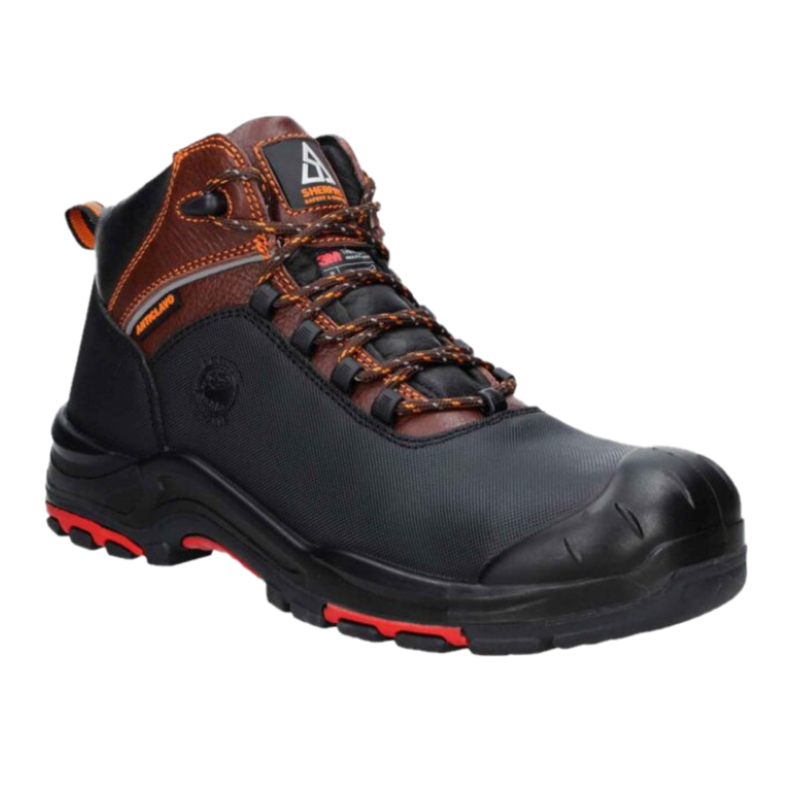 ZAPATO DE SEGURIDAD ANTIACIDO SHERPAS SH406CDKAC-0