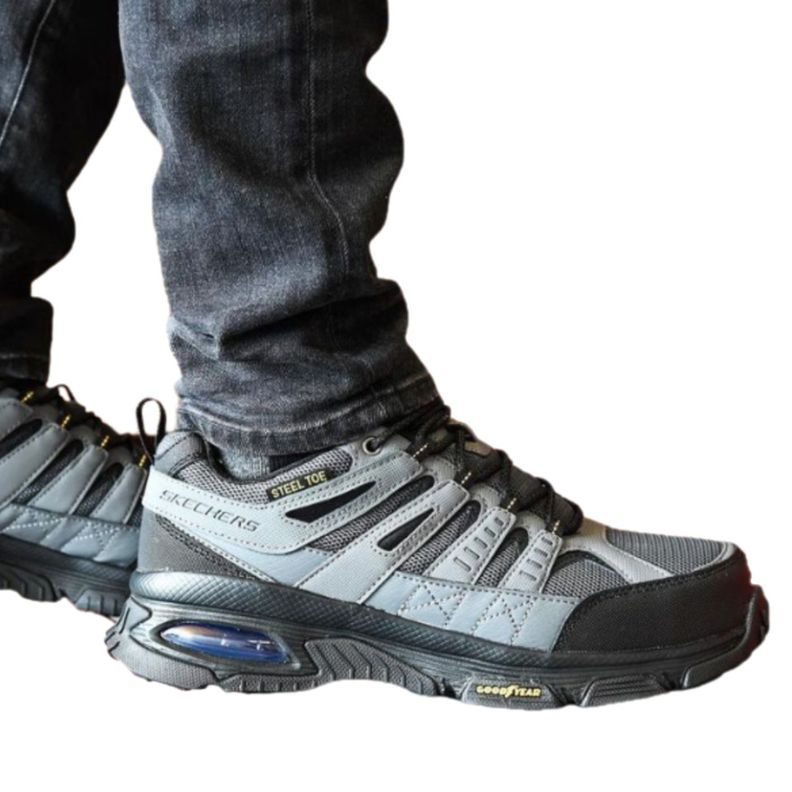 ZAPATILLA DE SEGURIDAD ANTIRESBALANTE SKECHERS MODELO ARCKET-0