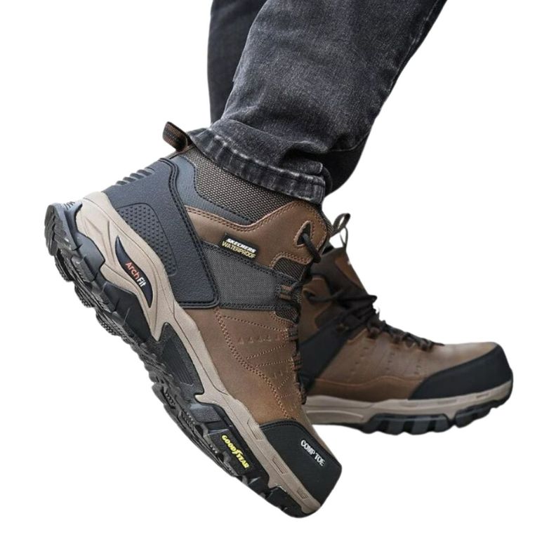 ZAPATO DE SEGURIDAD PUNTERA COMPOSITE E IMPERMEABLE SKECHERS MODELO TARVER-0