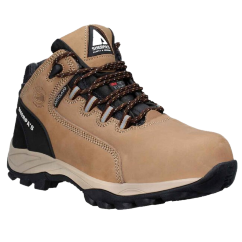 ZAPATO DE SEGURIDAD PUNTERA COMPOSITE SHERPAS SH408BDKTC-2