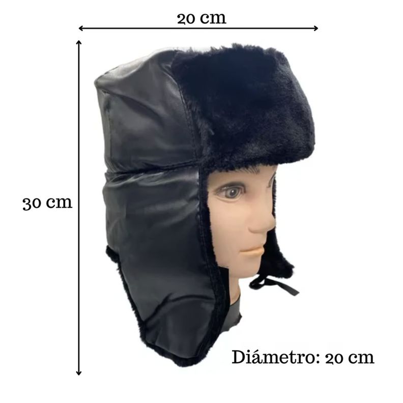 Gorro Ruso Estilo Ushanka Unisex  Adulto Otoño Invierno-1