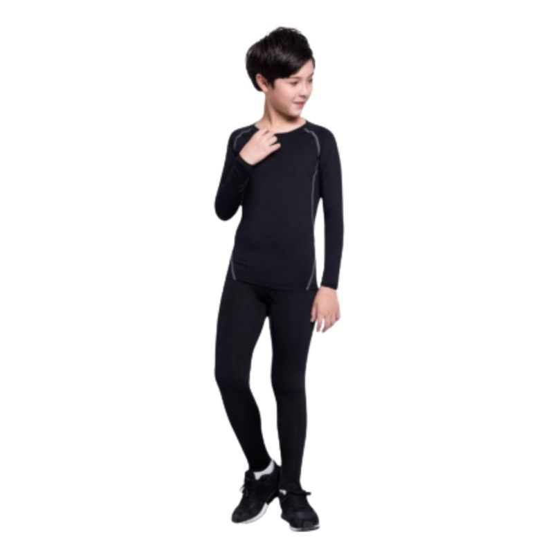 Polera Primera Capa Niño Jovenes Térmica Invierno-0