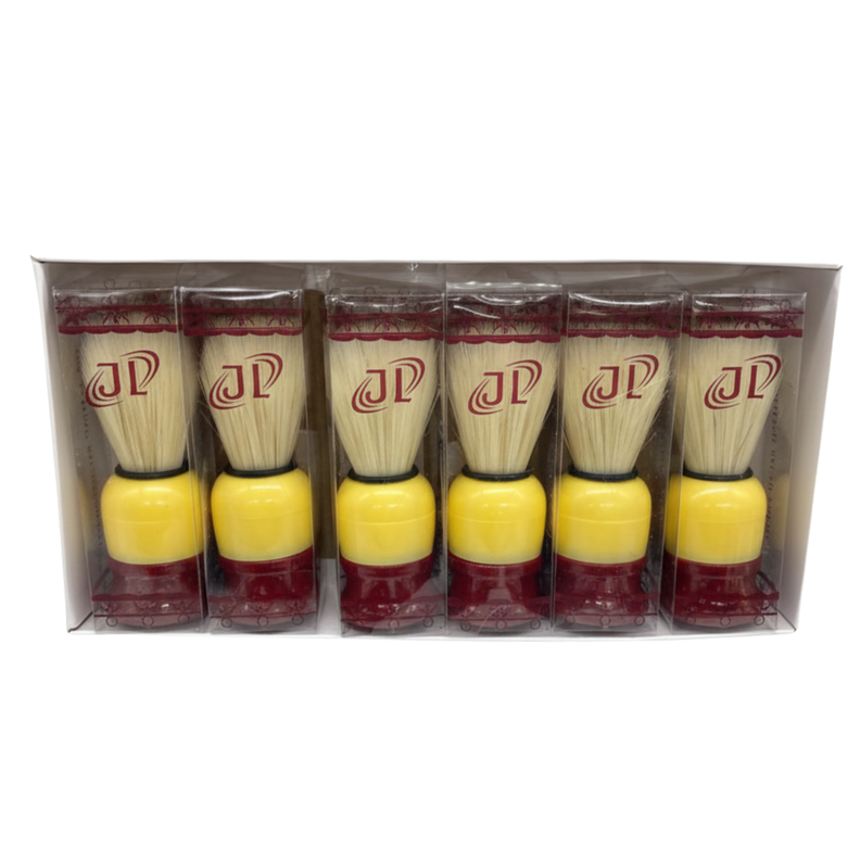 Pack 6 Brochas Hisopo De Madera Para Barba - Peluqueria Barberia Surtido