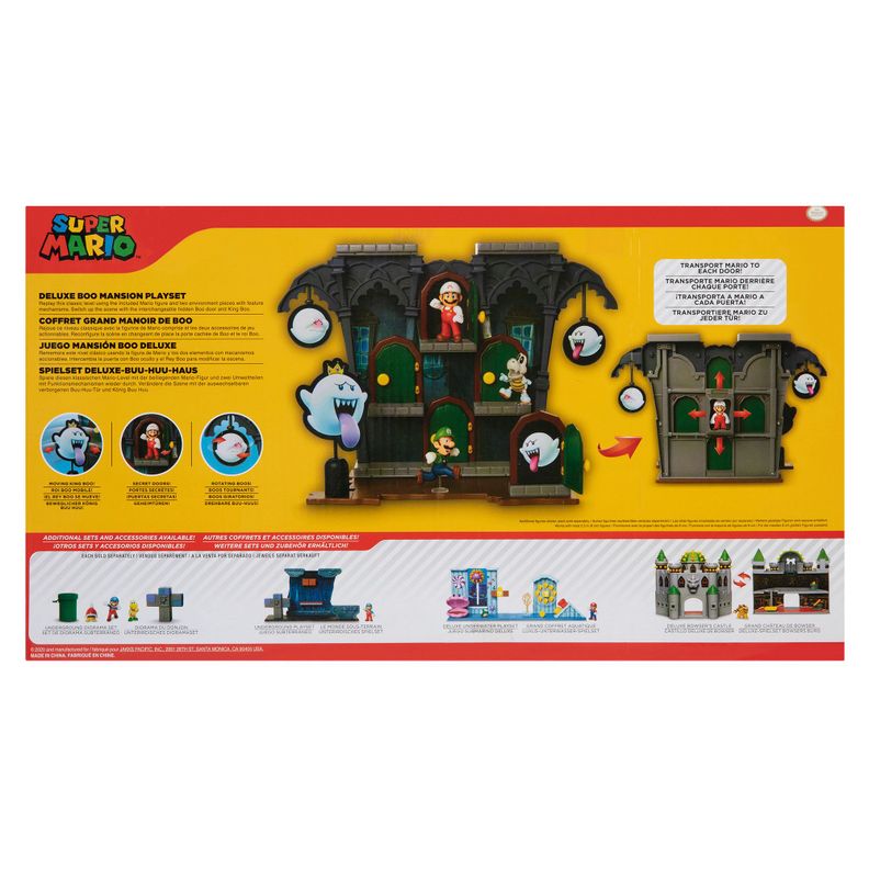 Playset Mansión Boo Deluxe Super Mario-4